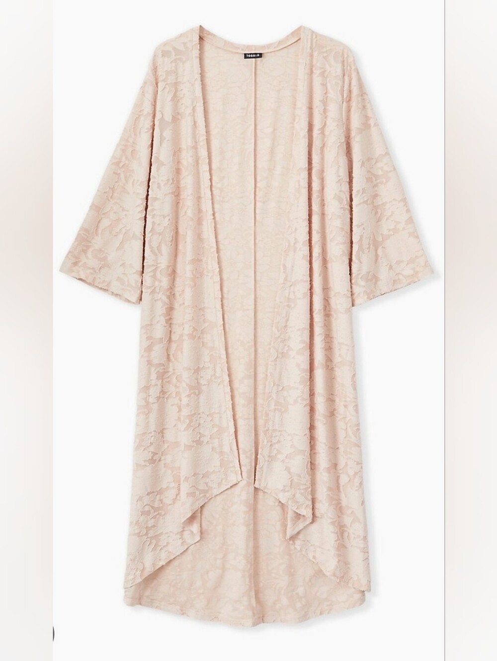 torrid Jacquard Floral Lace Duster Cardigan 3